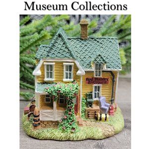 Cornwall Cottage Red Rudder Antiques Christmas Village by Museum 1996🎄